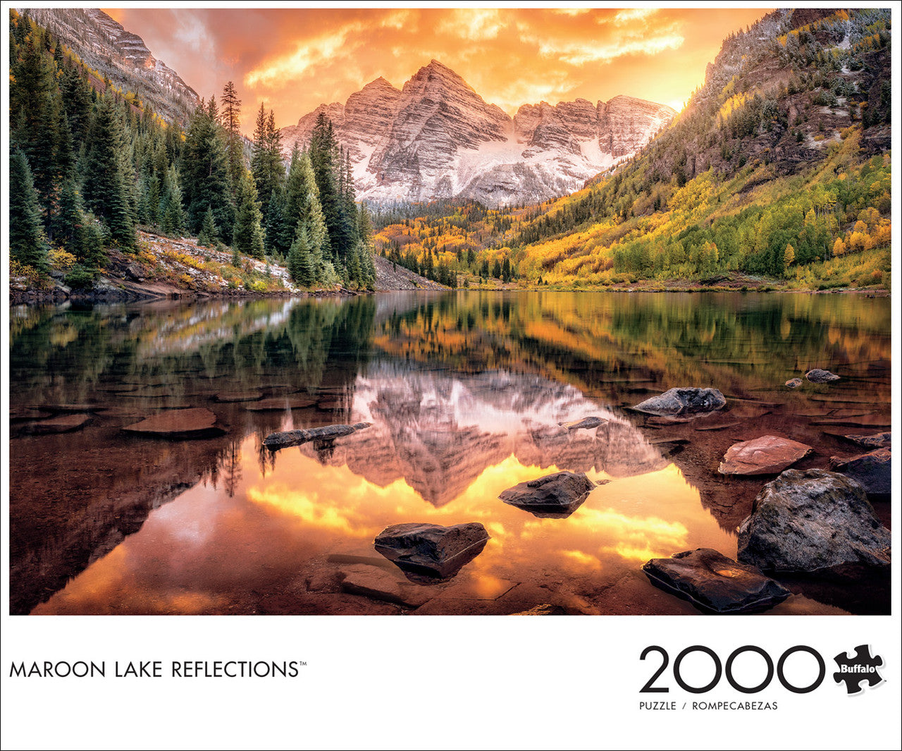 buffalo-games-maroon-lake-reflections-2000-teile-puzzle-bergsee image 4