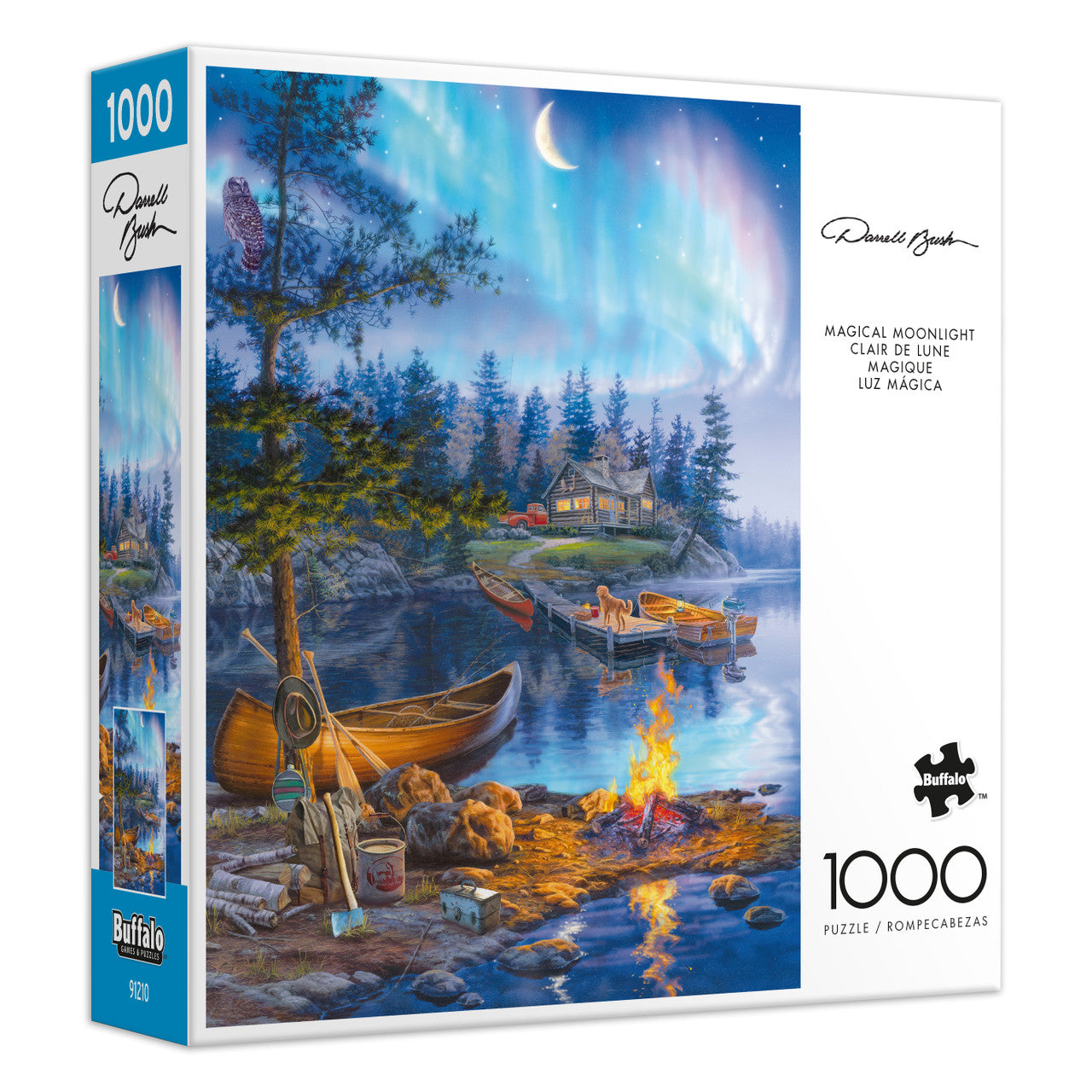 buffalo-games-darrell-bush-magical-moonlight-puzzle-1000-teile image 2