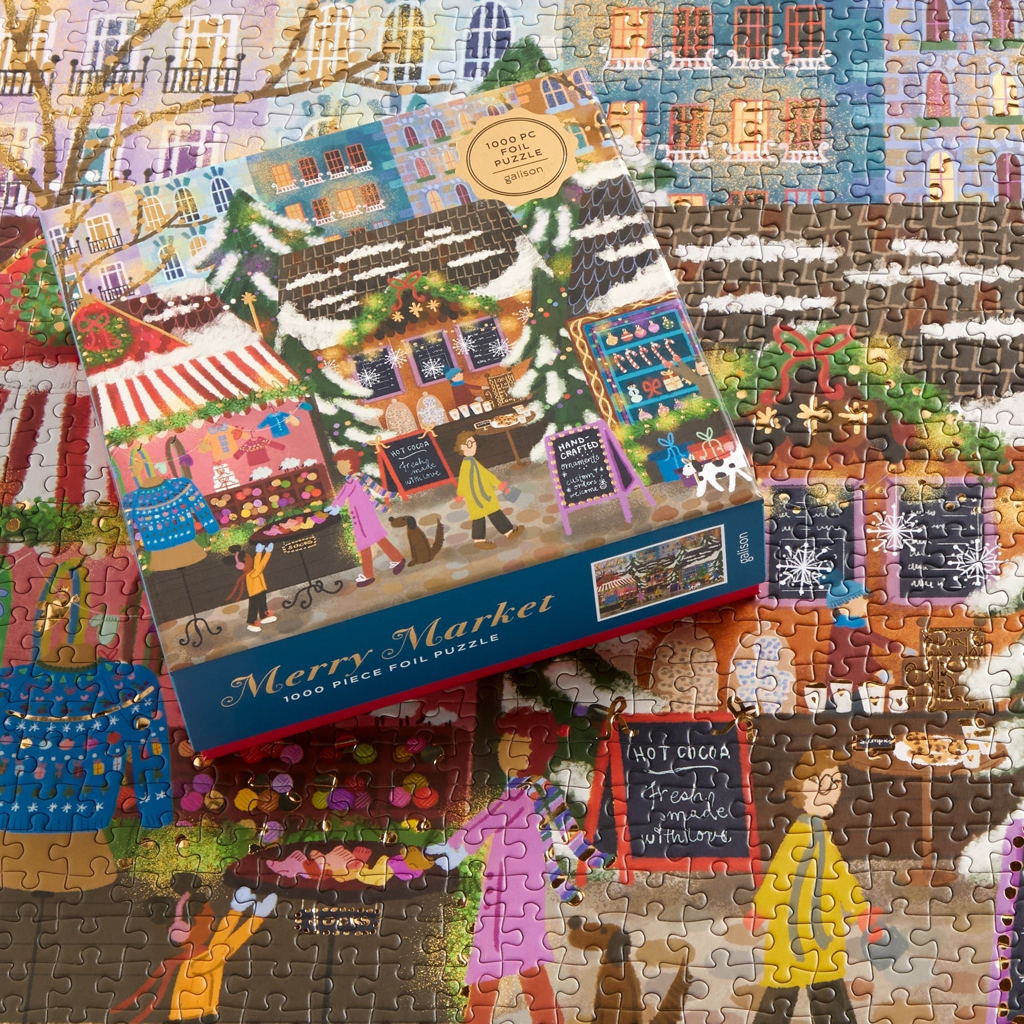 galison-joy-laforme-merry-market-foil-puzzle-1000-teile image 4