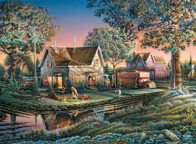 buffalo-games-redlin-his-first-friend-1000-teile-puzzle image 1