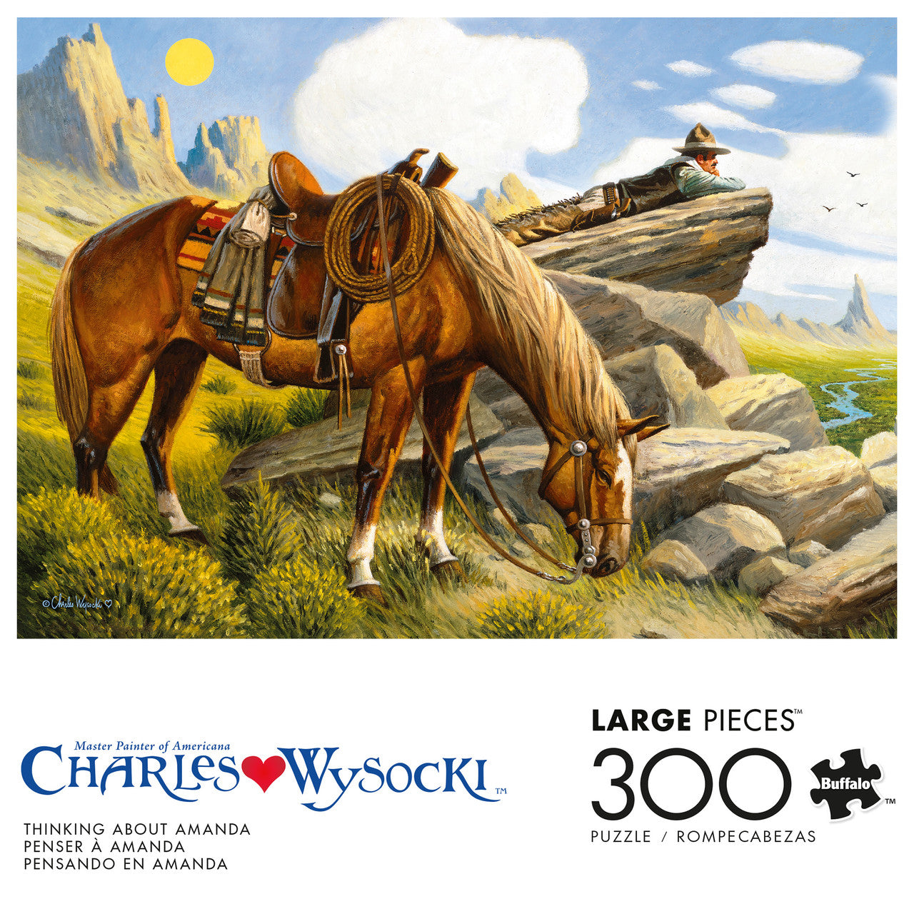 buffalo-games-wysocki-amanda-puzzle-300-teile-cowboy image 4