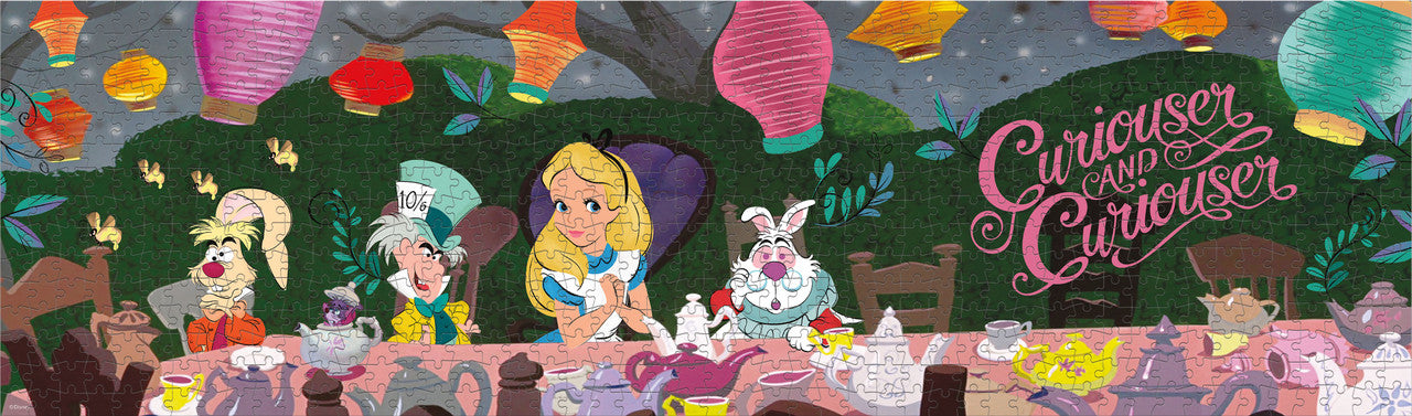 buffalo-games-alice-in-wonderland-tea-party-puzzle-750-teile-panorama image 3