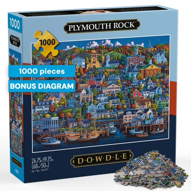 buffalo-games-eric-dowdle-plymouth-rock-puzzle-1000-teile-hafen image 1