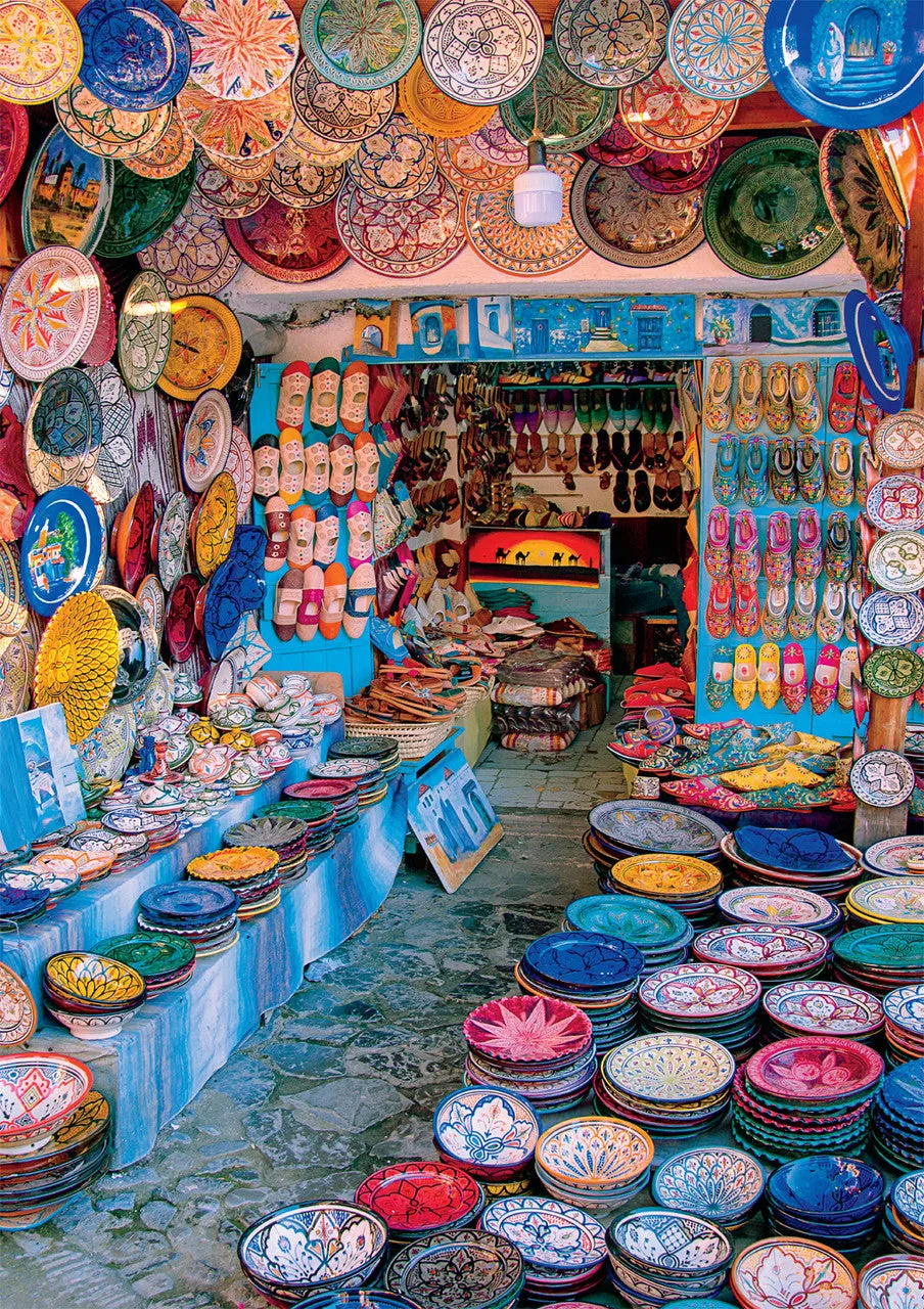 buffalo-games-chefchaouen-morocco-500-teile-puzzle-marokko image 1