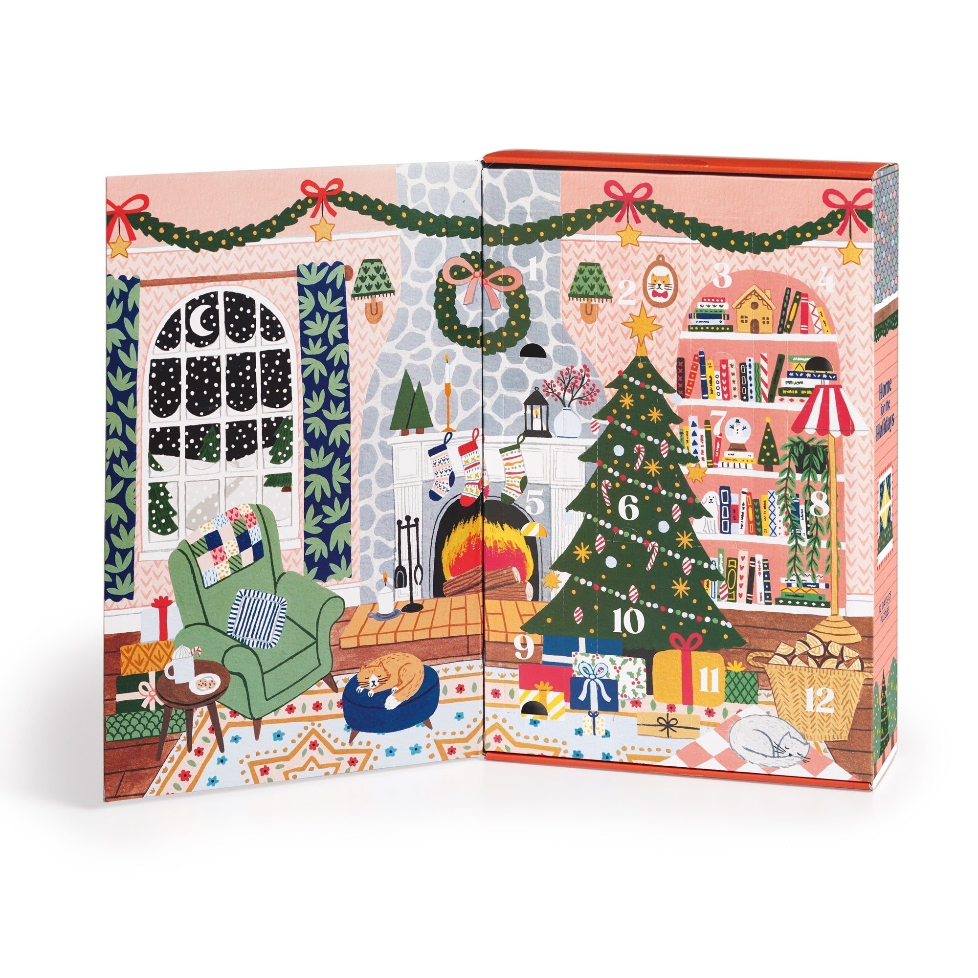 galison-home-for-holidays-adventskalender-puzzle-500-teile image 3