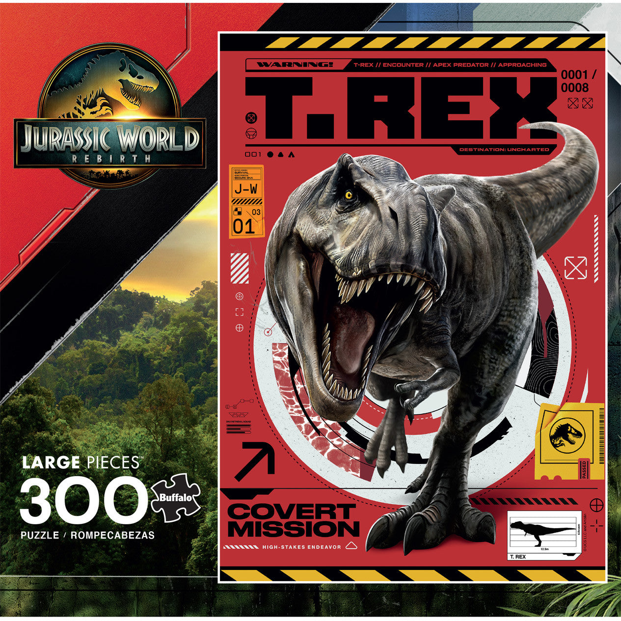 buffalo-games-t-rex-encounter-300-teile-puzzle-dino image 2