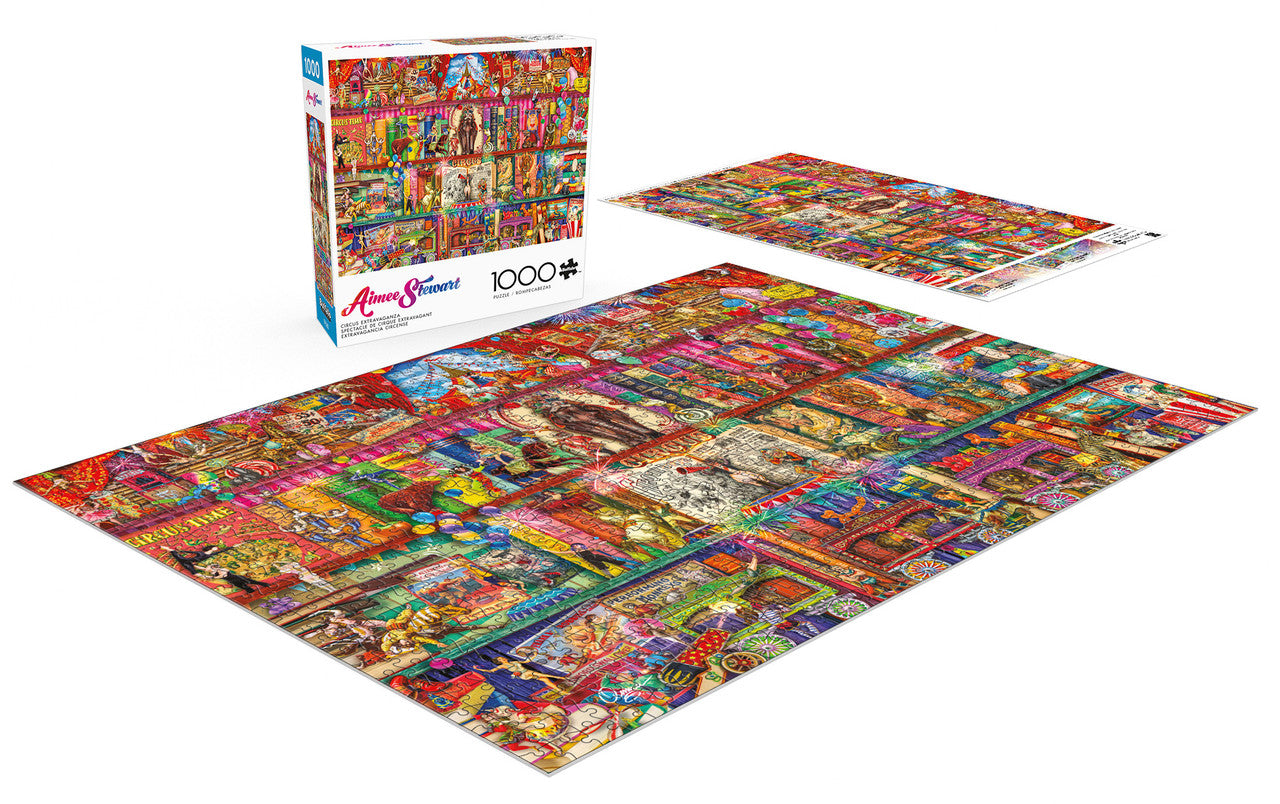 buffalo-games-aimee-stewart-circus-extravaganza-puzzle-1000-teile image 4