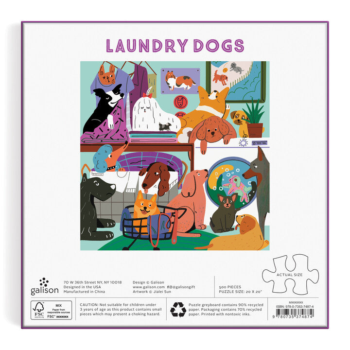 galison-laundry-dogs-500-teile-puzzle-hunde image 5