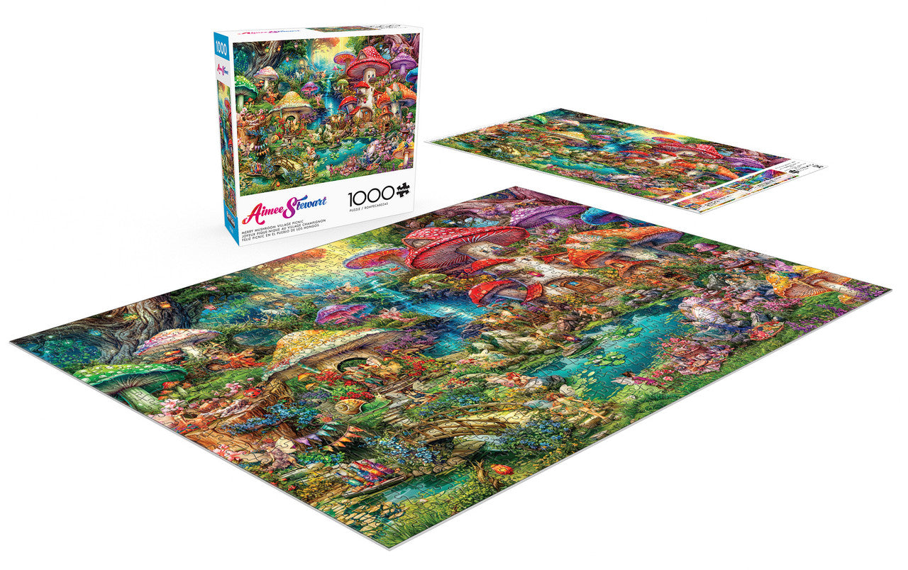buffalo-games-merry-mushroom-village-puzzle-1000-teile image 4