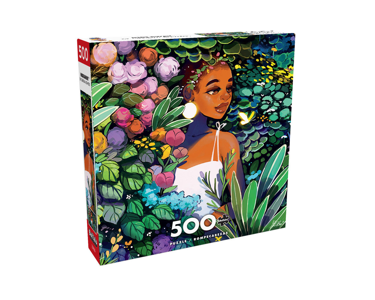 buffalo-games-geneva-bowers-hideaway-puzzle-500-teile-blumen image 4