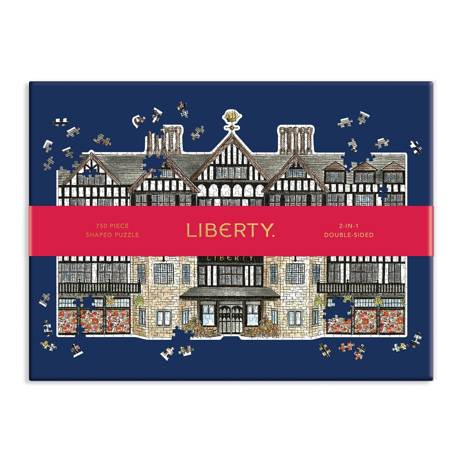 galison-liberty-london-tudor-building-puzzle-750-teile-doppelseitig image 2