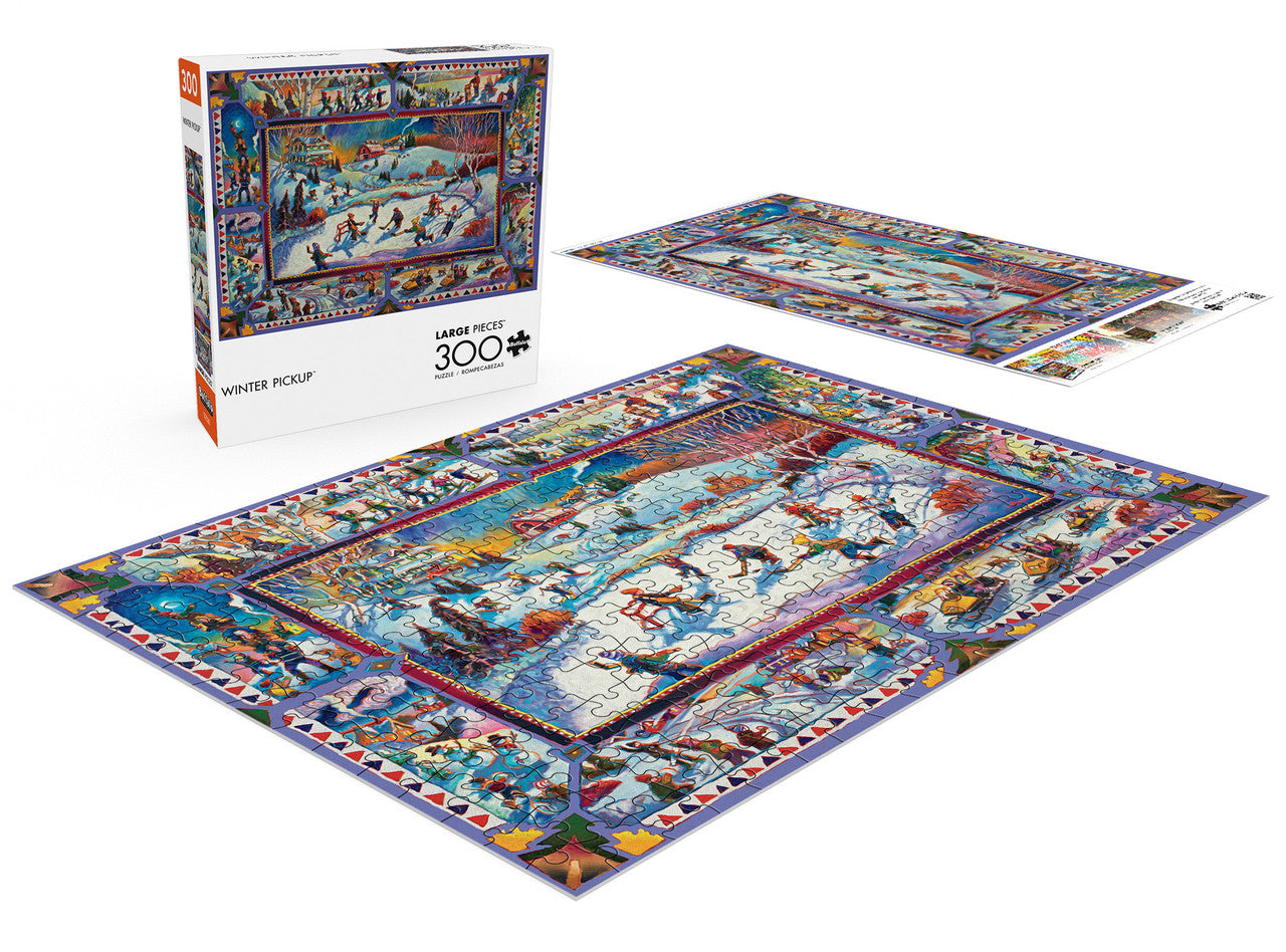buffalo-games-winter-pickup-300-teile-puzzle-gro-e-teile-winter image 4