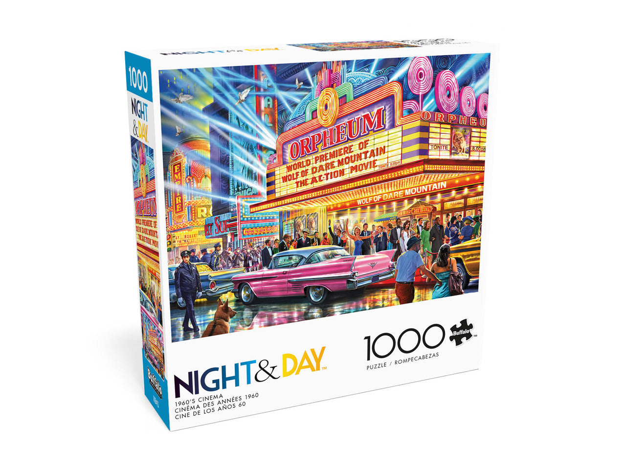 buffalo-games-night-day-1960-cinema-puzzle-1000-teile-retro image 3