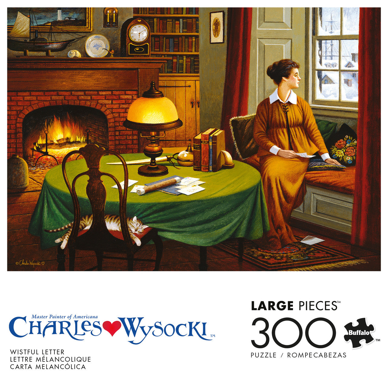 buffalo-games-wysocki-wistful-letter-300-teile-puzzle-winter image 3