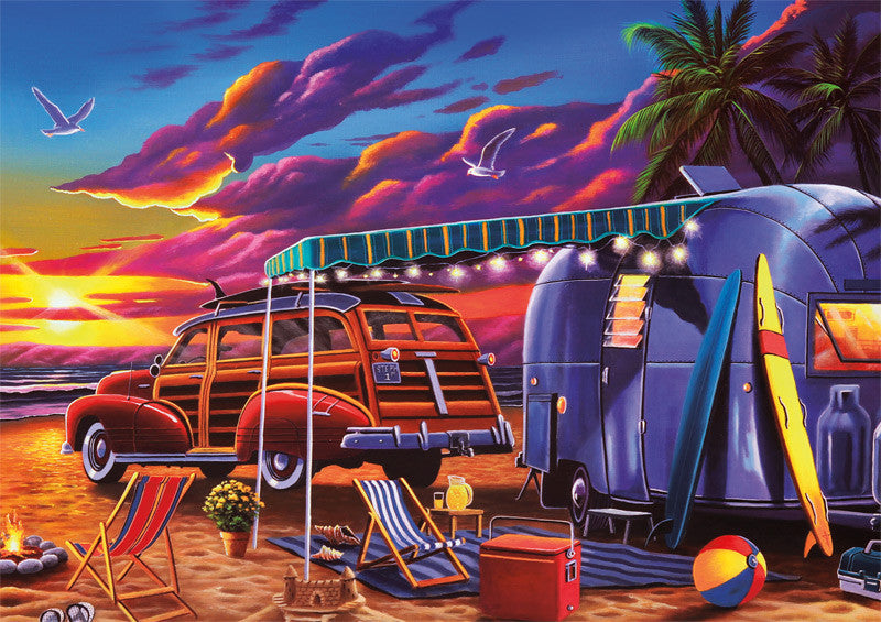 buffalo-games-geno-peoples-beach-camp-300-teile-puzzle-camping image 2
