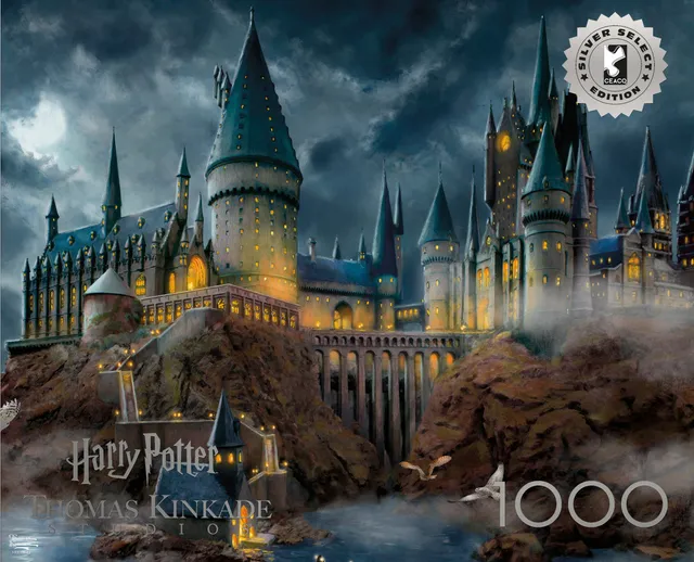 ceaco-thomas-kinkade-hogwarts-puzzle-1000-teile-schloss image 1
