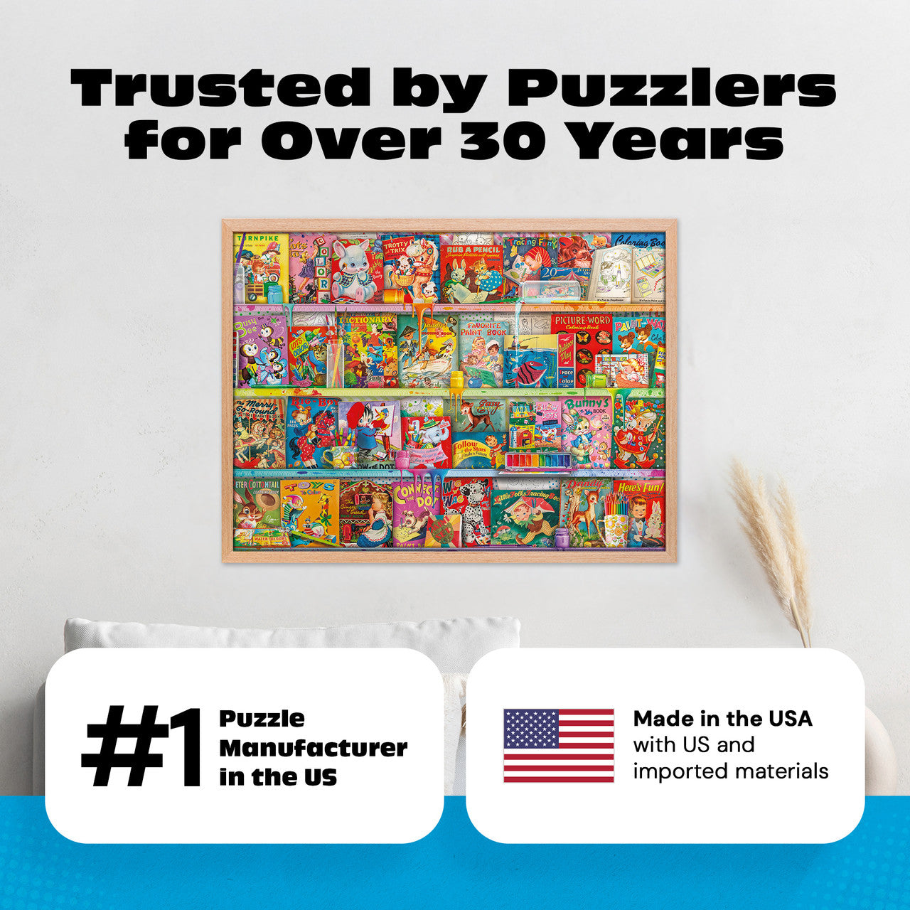buffalo-games-aimee-stewart-kitschy-funbook-nook-1000-teile-puzzle image 4