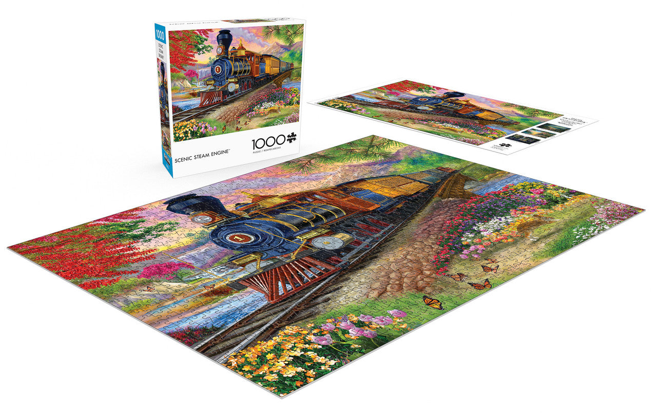 buffalo-games-scenic-steam-engine-1000-teile-puzzle-dampflok image 2