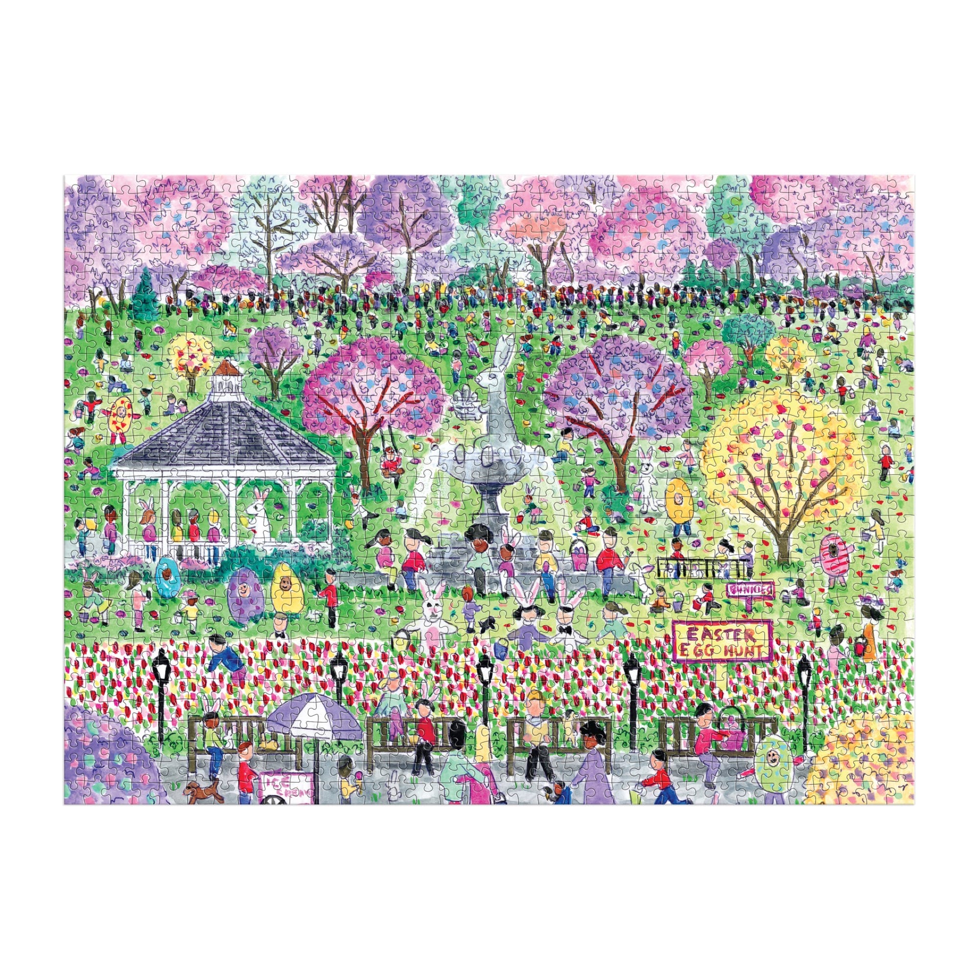 galison-michael-storrings-easter-egg-hunt-puzzle-1000-teile-ostern image 3
