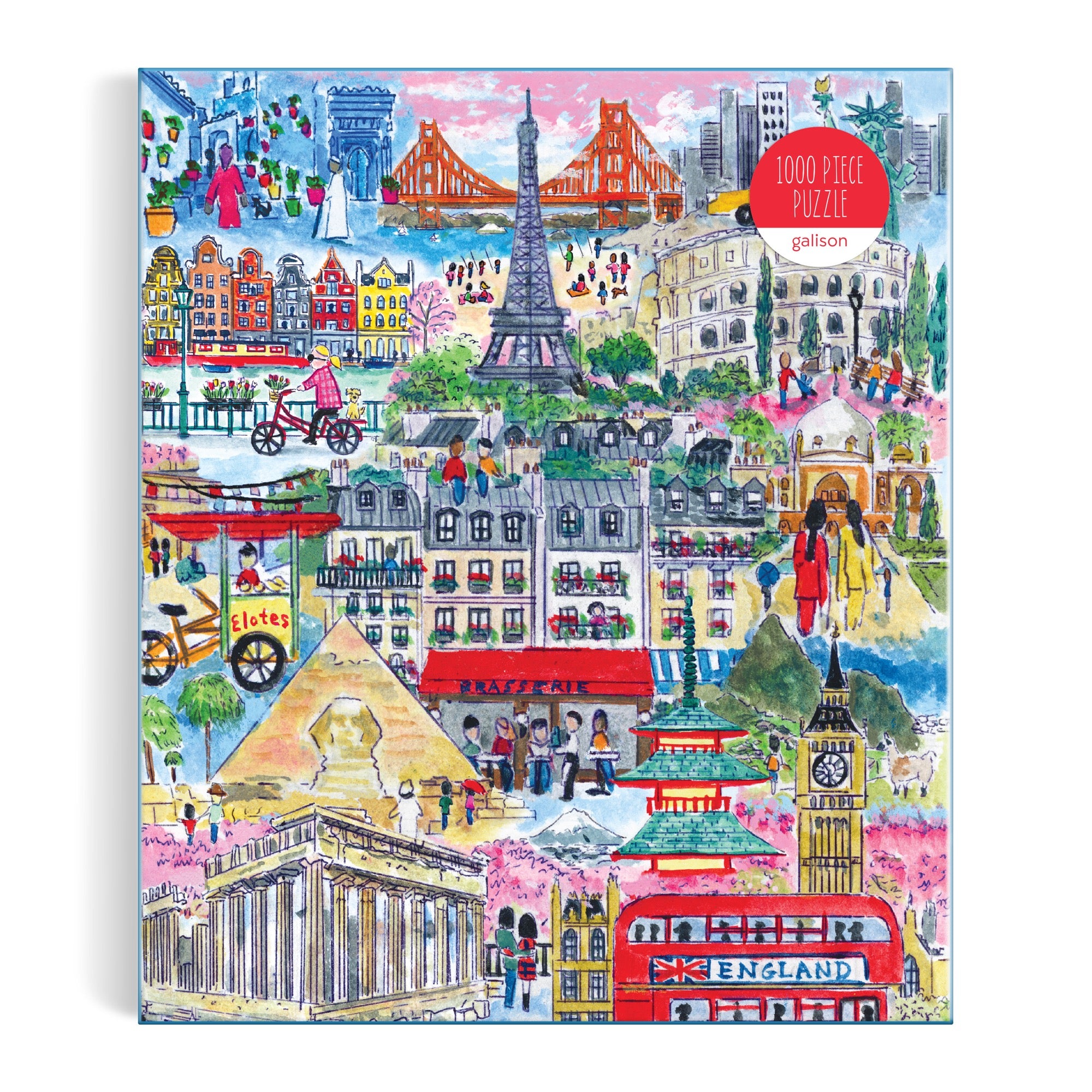 galison-storrings-cities-around-the-world-1000-teile-puzzle image 2