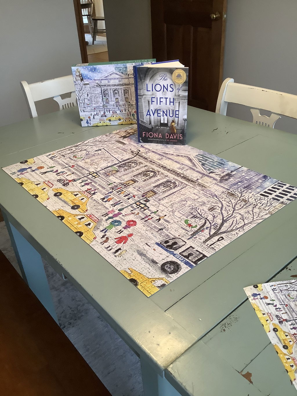 Abends gepuzzelt