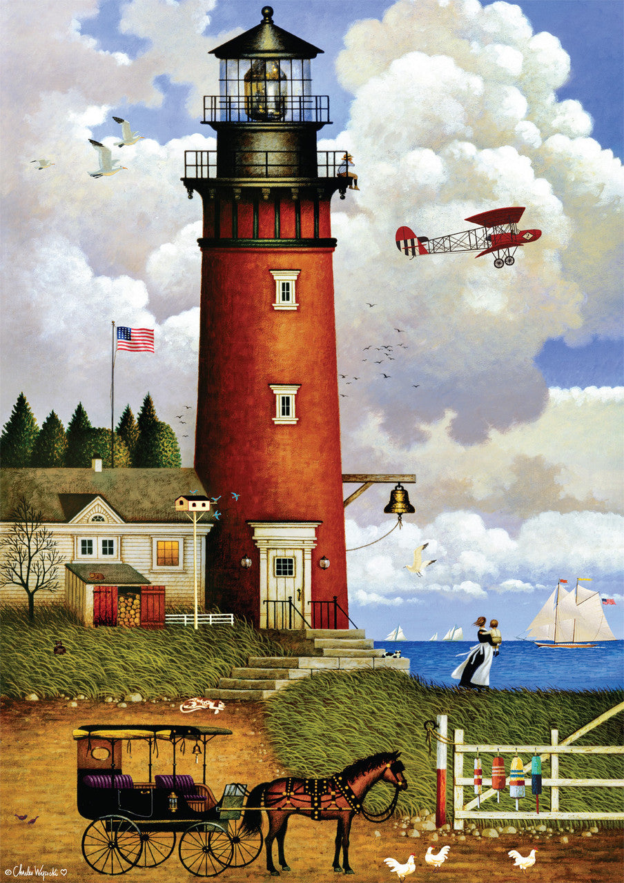 buffalo-games-wysocki-daddy-s-coming-home-300-teile-puzzle image 1