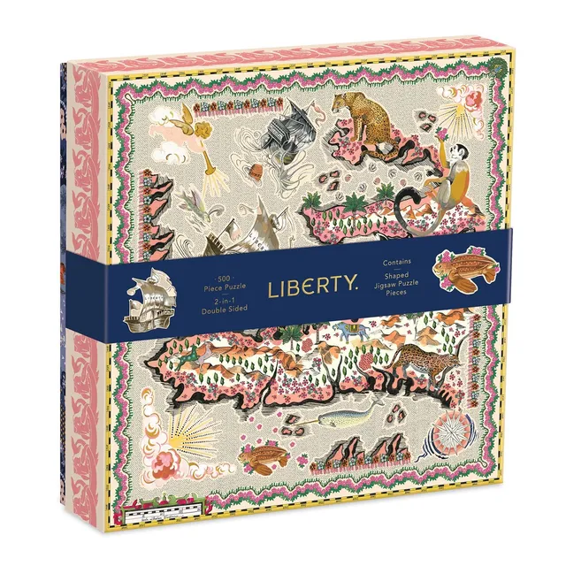 galison-liberty-maxine-puzzle-500-teile-doppelseitig image 1