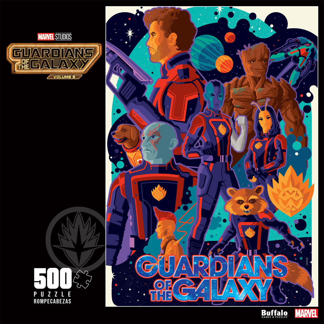buffalo-games-marvel-guardians-of-the-galaxy-500-teile-puzzle-film image 3
