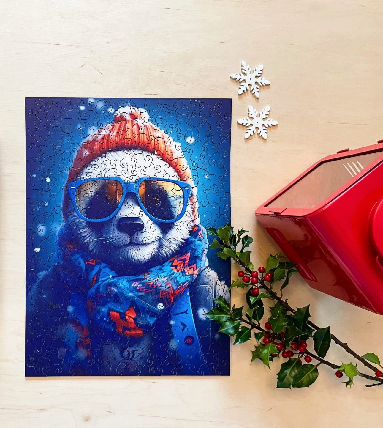 milliwood-cold-is-cool-panda-holzpuzzle-316-teile-cezary image 2