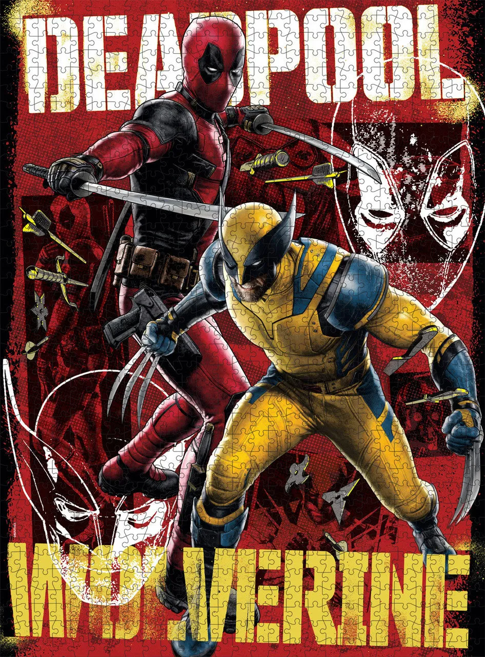 buffalo-games-marvel-best-bubs-puzzle-1000-teile-deadpool image 1