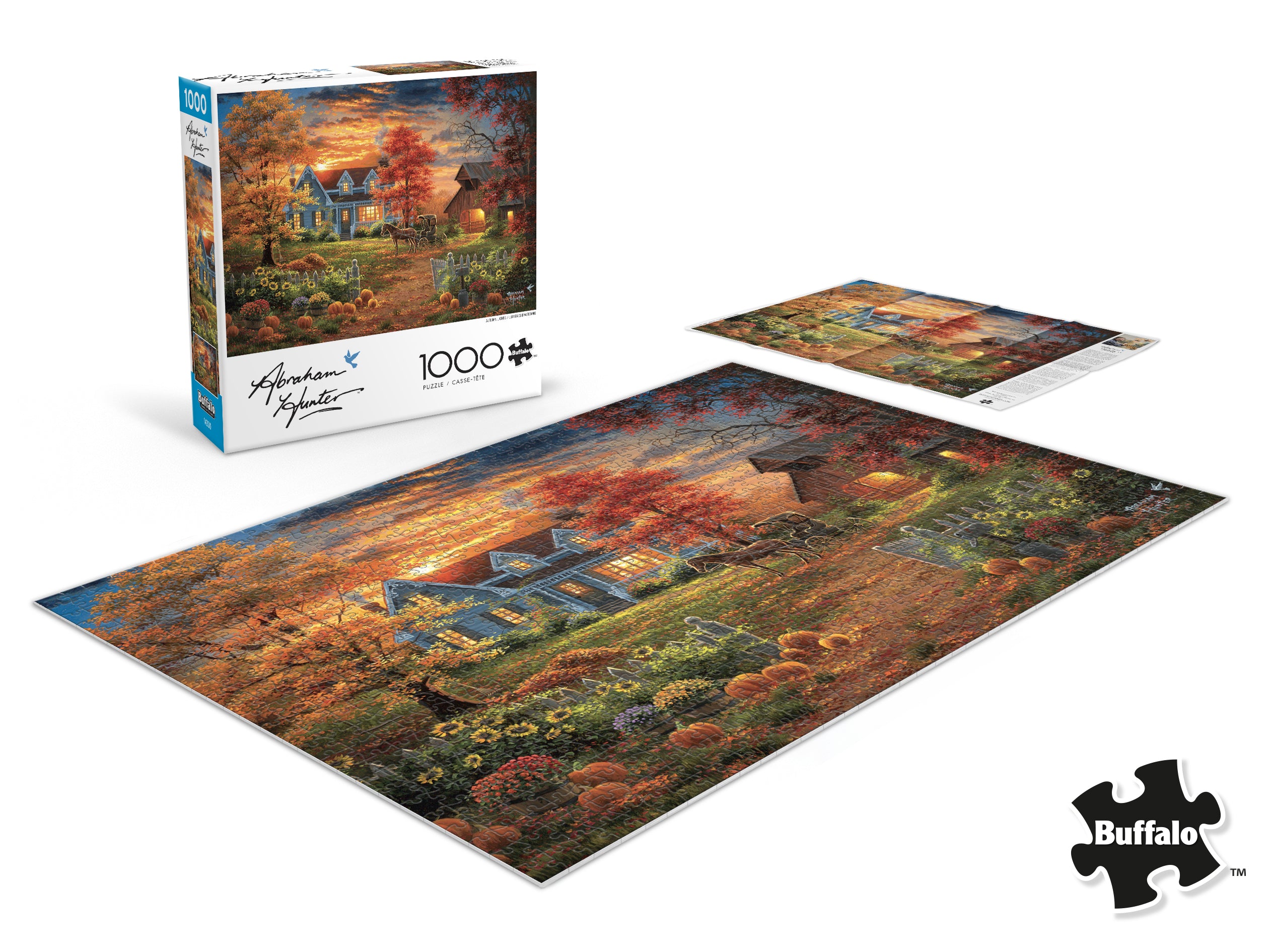 buffalo-games-abraham-hunter-autumn-lights-1000-teile-puzzle image 4