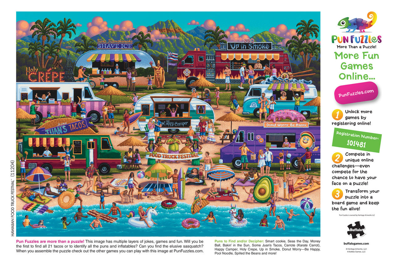 buffalo-games-hawaiian-food-truck-1000-teile-puzzle-strand image 3