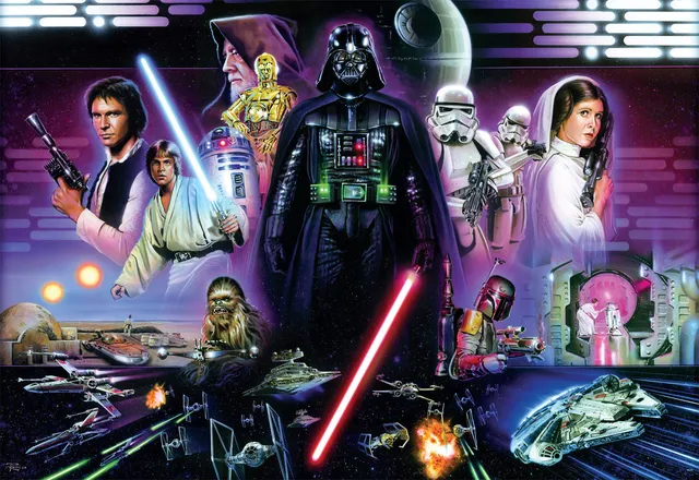 buffalo-games-star-wars-darth-vader-puzzle-2000-teile-force image 1