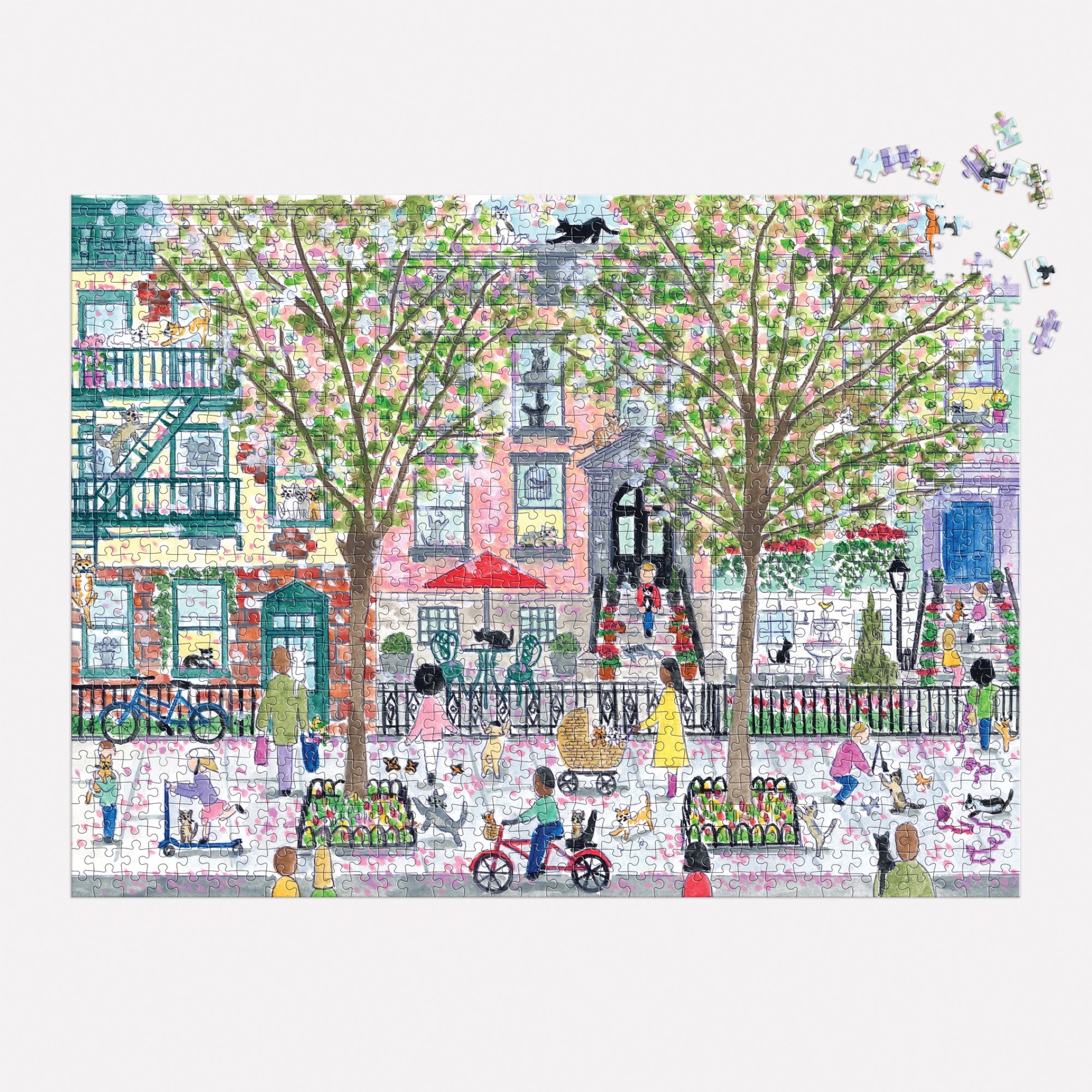 galison-storrings-cats-in-the-city-puzzle-1000-teile-katzen image 4