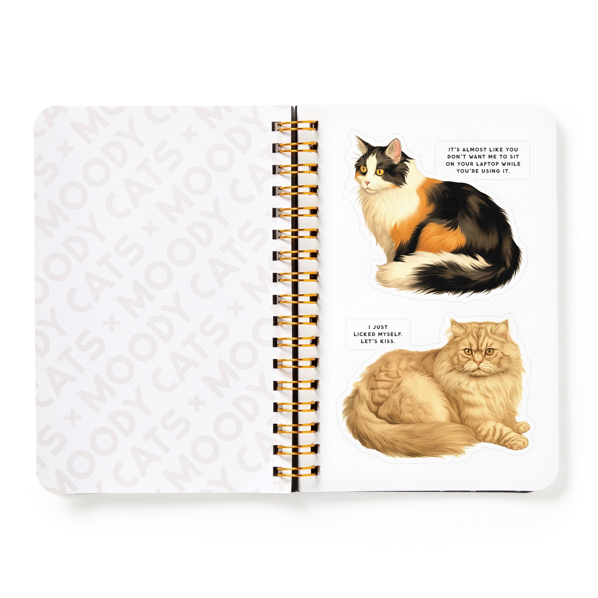 galison-moody-cats-stickerbuch-katzen-18-seiten image 8
