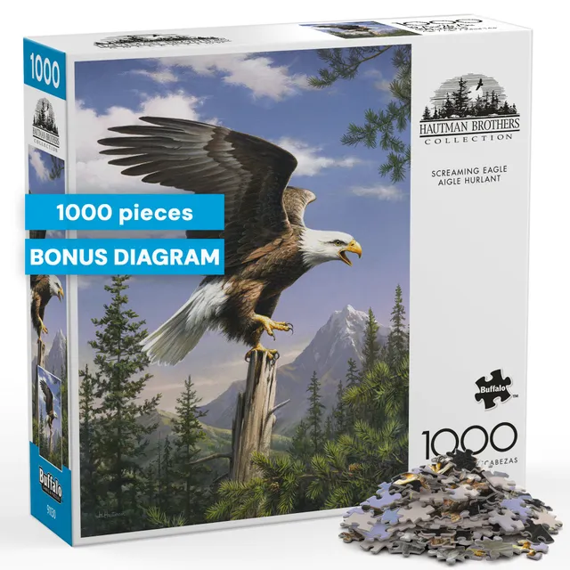 buffalo-games-hautman-screaming-eagle-puzzle-1000-teile image 1