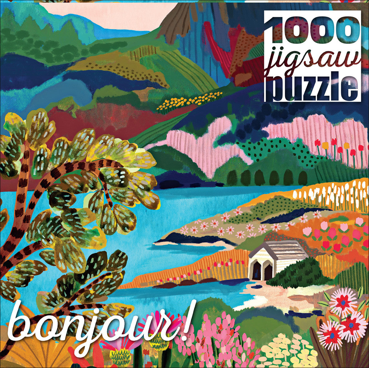 buffalo-games-bonjour-dove-lake-1000-teile-puzzle-bergsee image 1