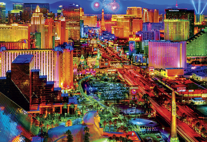 buffalo-games-viva-las-vegas-puzzle-2000-teile-nacht image 2