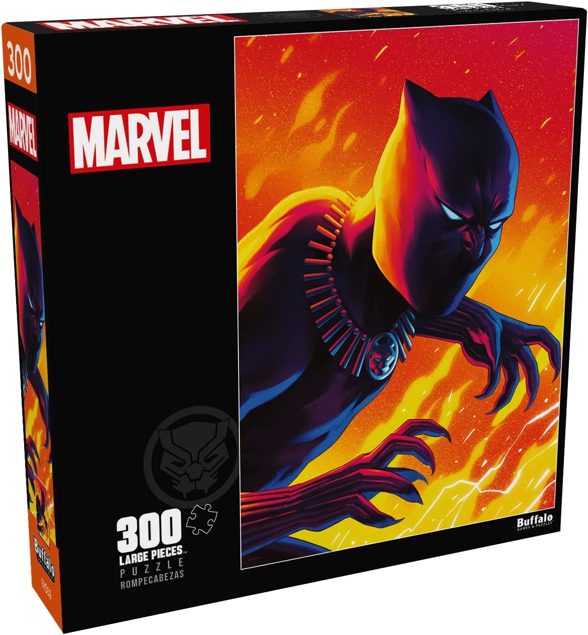 buffalo-games-marvel-tales-black-panther-puzzle-300-teile-comic image 4