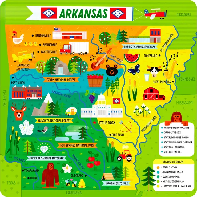 buffalo-games-arkansas-49-teile-kinderpuzzle-boden image 1