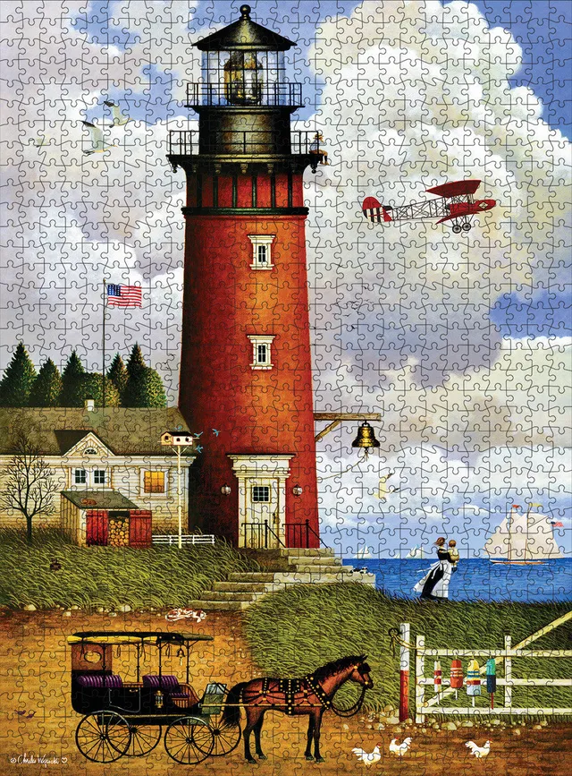buffalo-games-wysocki-daddy-s-coming-home-1000-teile-puzzle image 1