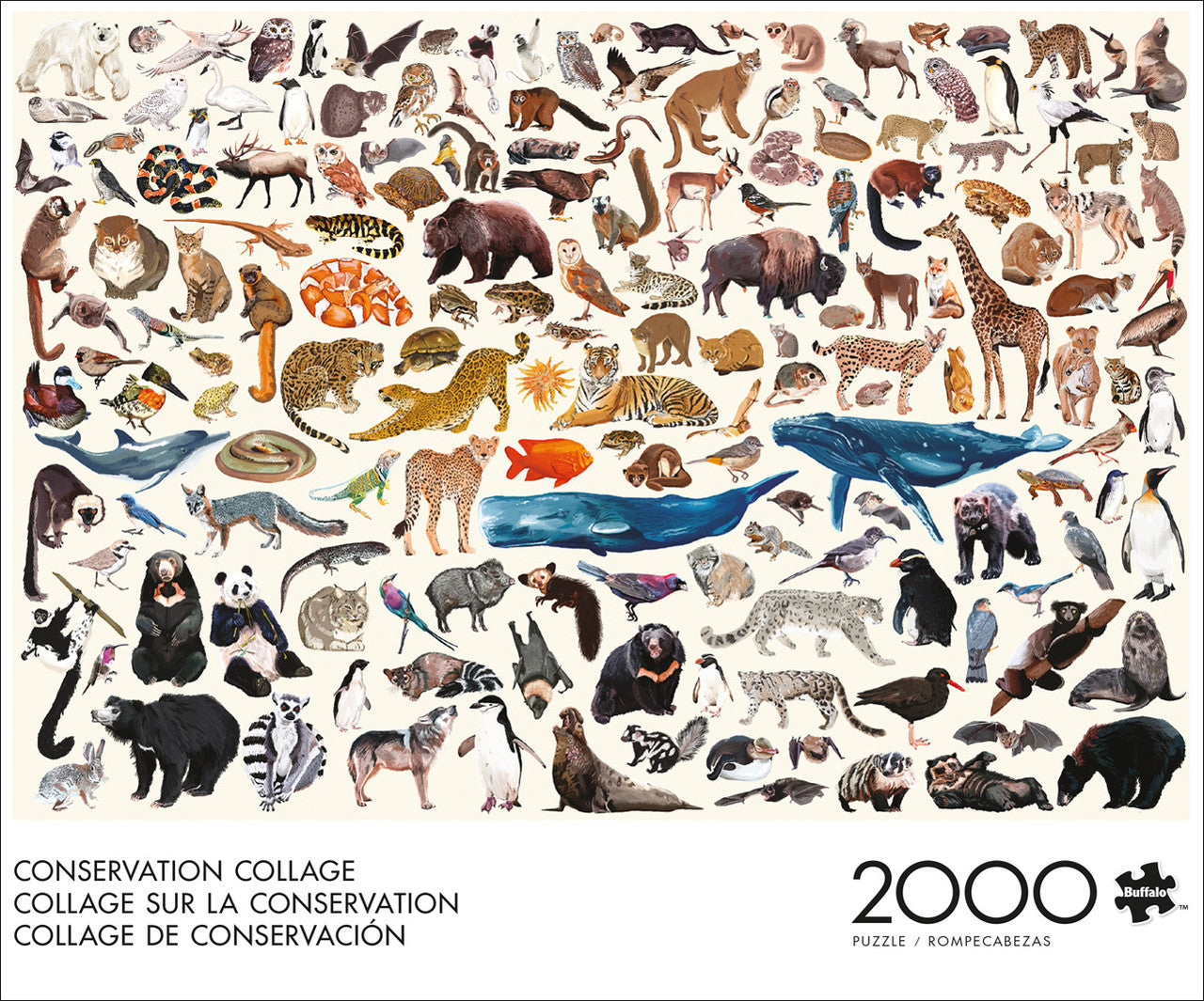 buffalo-games-conservation-collage-2000-teile-puzzle-tiere image 2