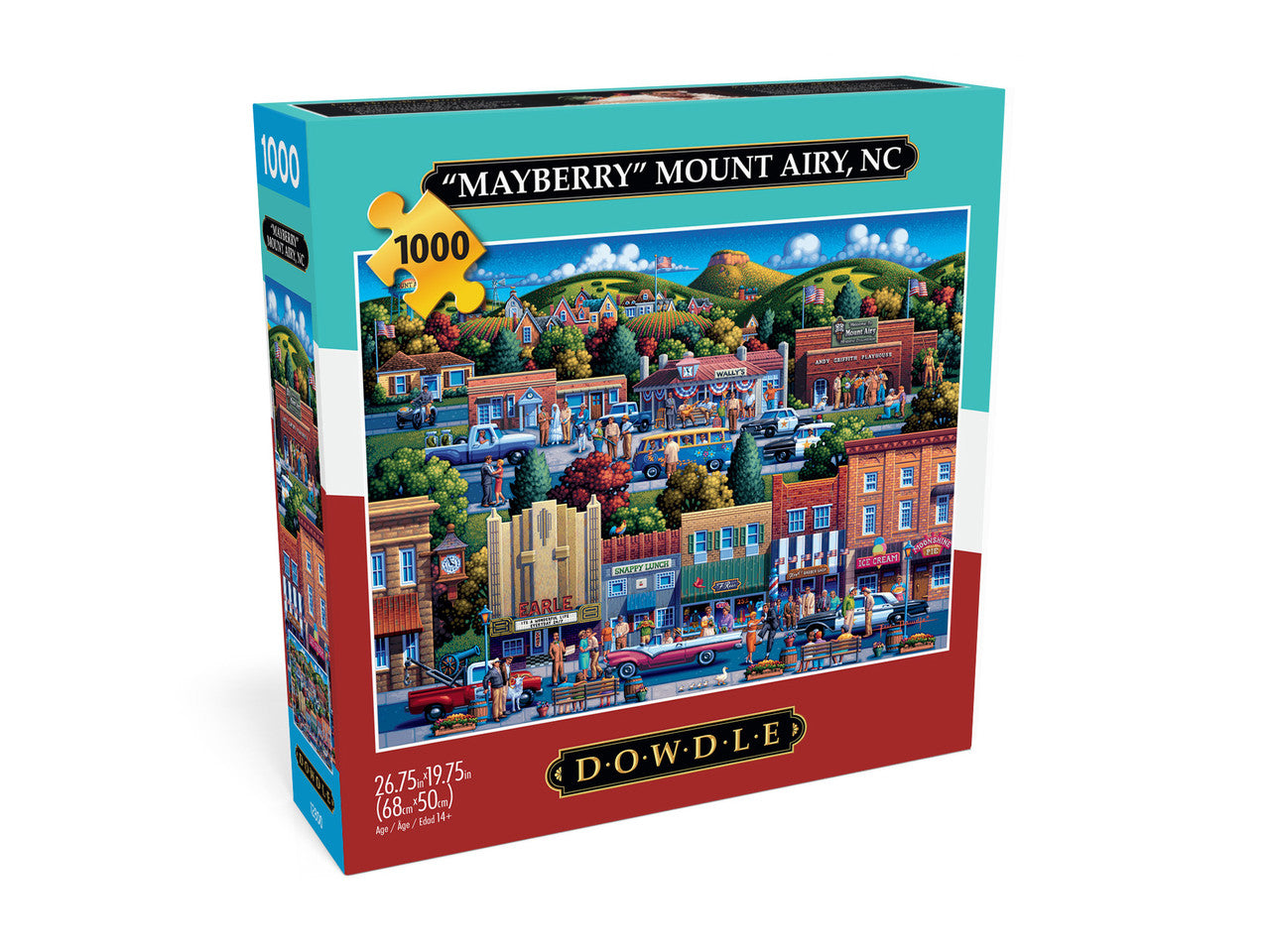 buffalo-games-dowdle-mayberry-1000-teile-puzzle-stadt image 4