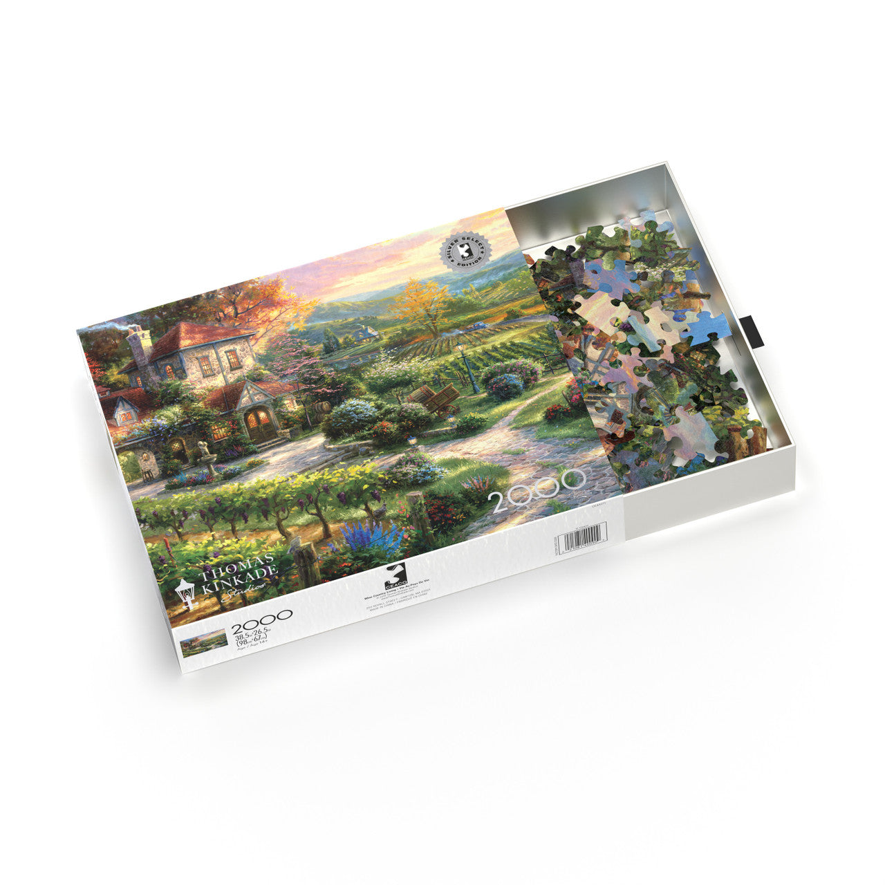buffalo-games-thomas-kinkade-wine-country-puzzle-2000-teile image 3