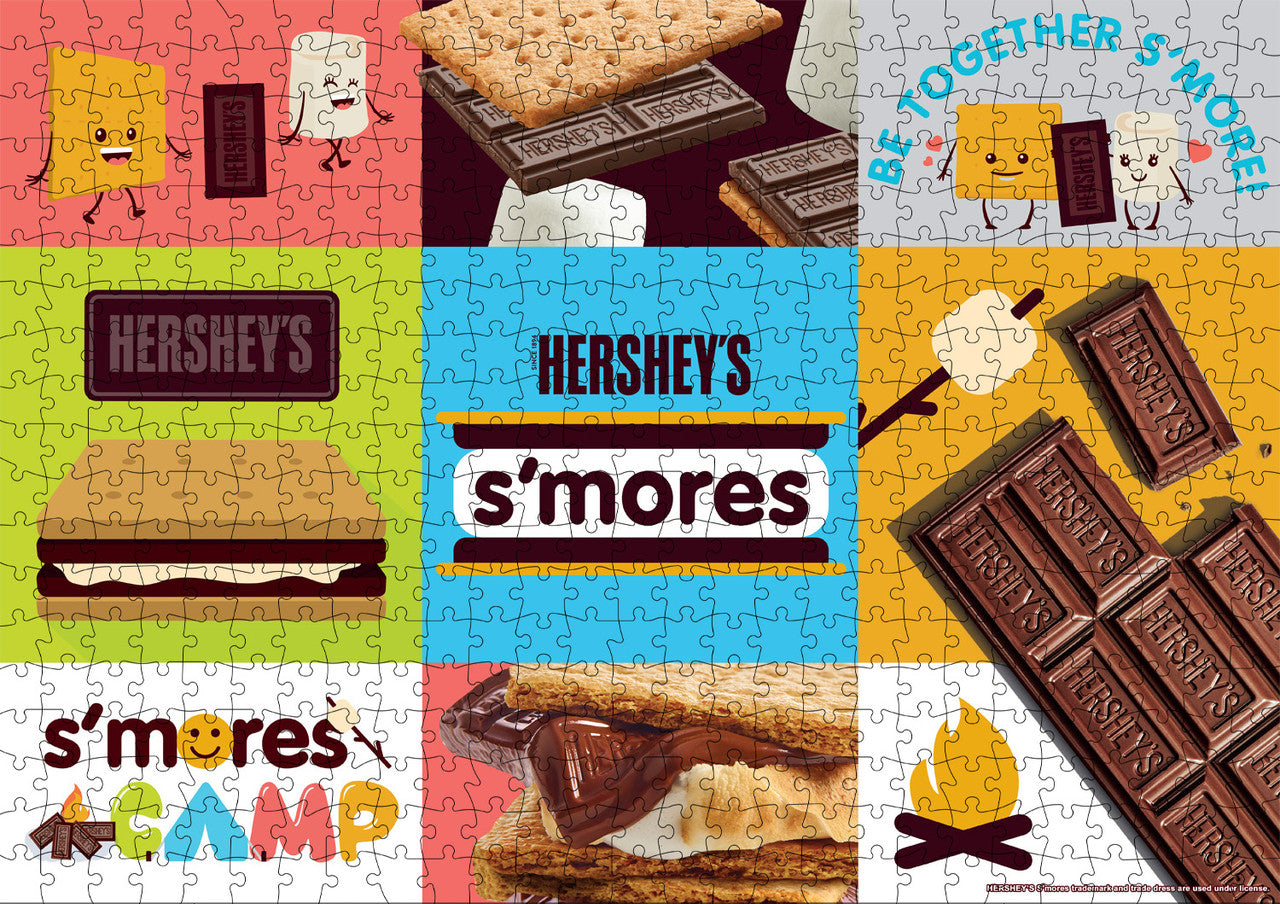 buffalo-games-hershey-s-mores-collage-puzzle-300-teile-large-pieces image 1