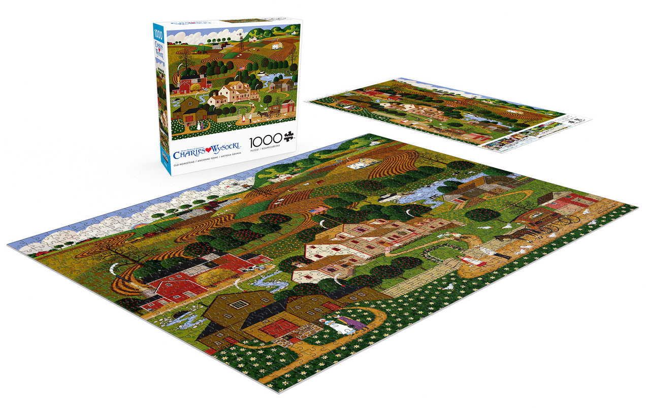 buffalo-games-wysocki-old-homestead-puzzle-1000-teile-bauernhof image 3