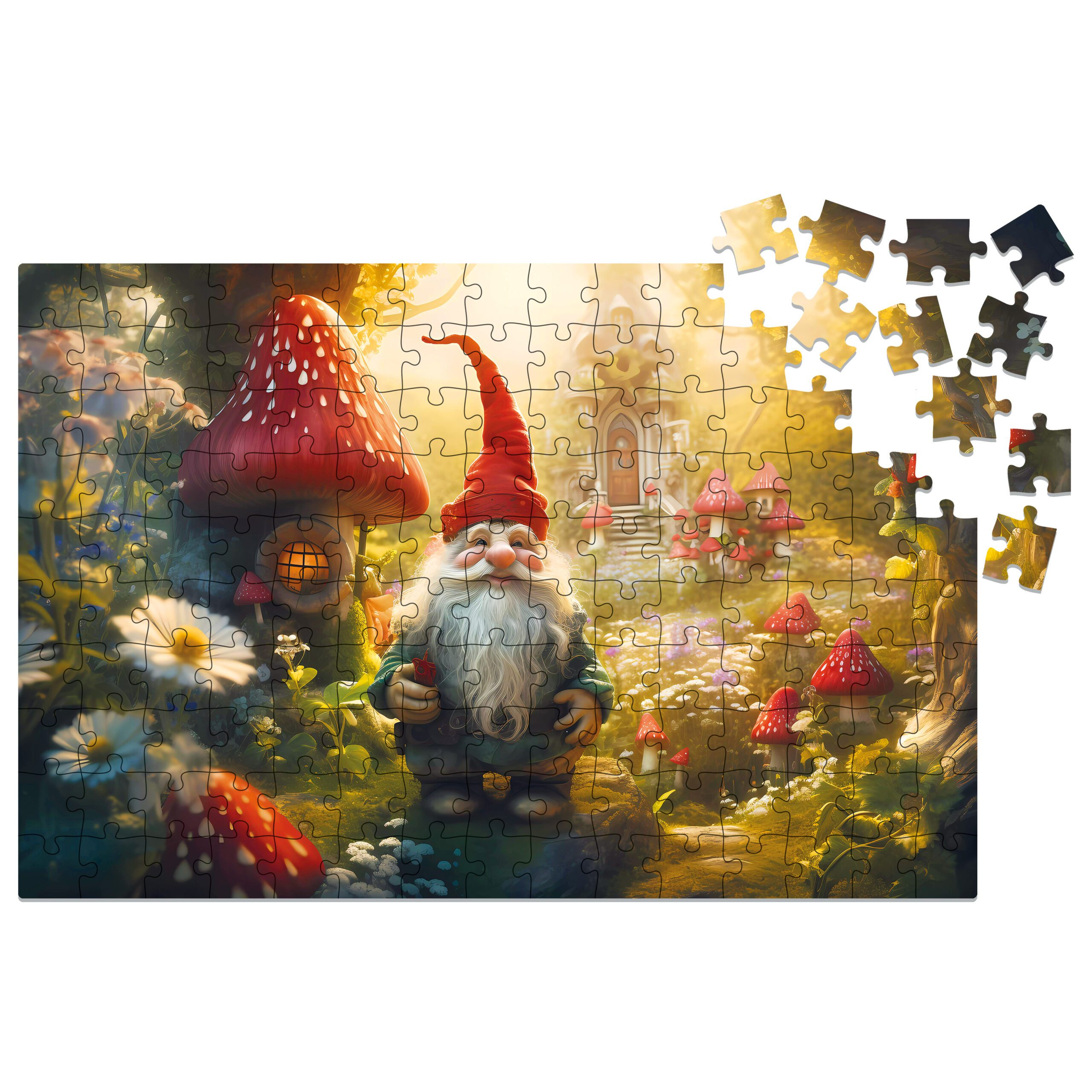 milliwood-secret-stories-dwarf-holzpuzzle-150-teile-zwerg image 7
