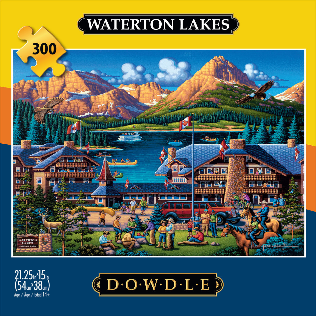 buffalo-games-waterton-lakes-national-park-300-teile-puzzle-see image 2
