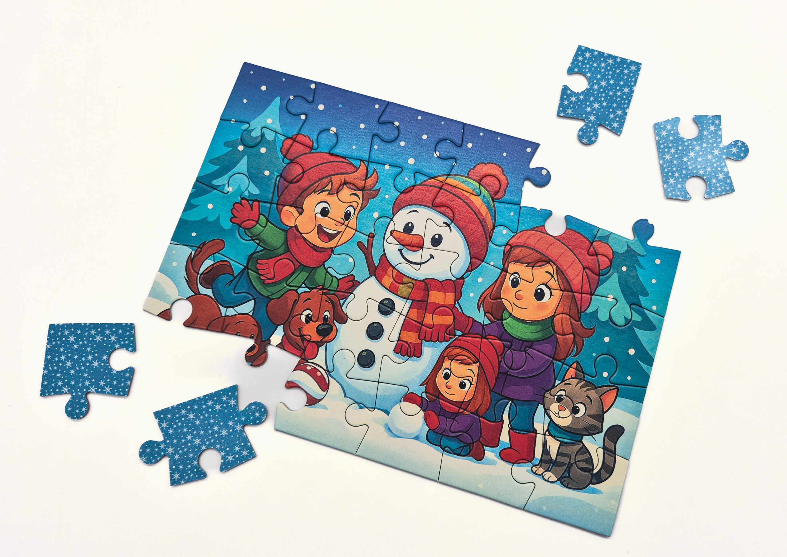 milliwood-happy-snowman-puzzle-30-teile-weihnachten-fsc image 8