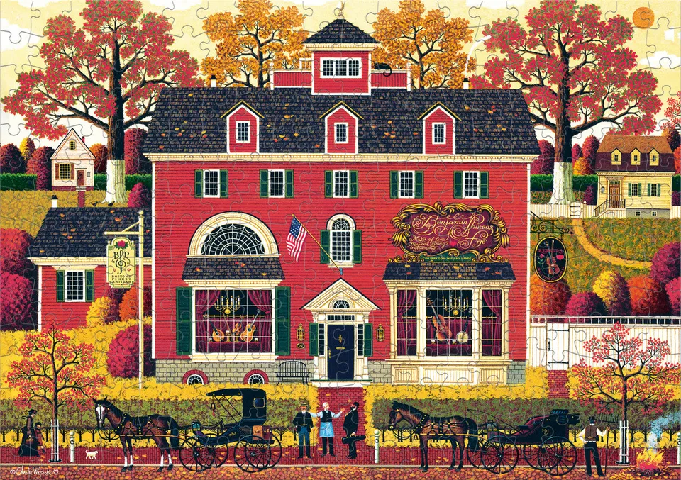 buffalo-games-wysocki-benjamin-s-music-store-500-teile-puzzle image 1